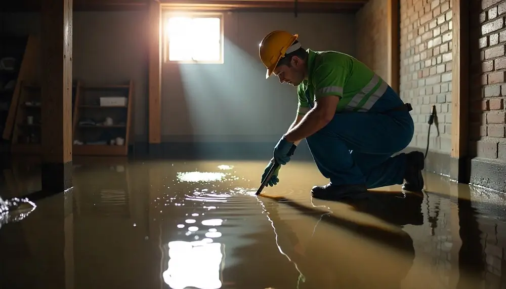 Professional water damage restoration services in Black Creek, WI